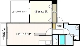 リアライズ小山西御所【3階】の間取り