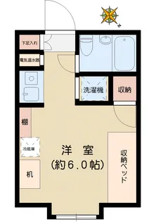 ハイムアペックス【1階】の間取り