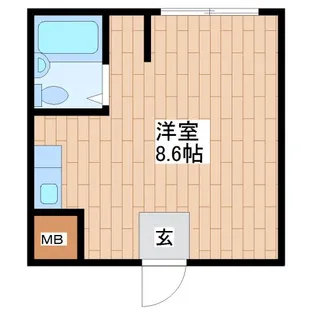 スター21巽南【4階】の間取り