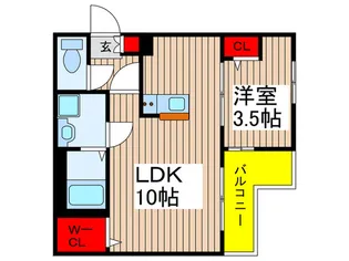 Beststage八千代中央【2階】の間取り