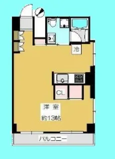 五反田コーポビァネーズ【3階】の間取り