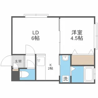 パークリュクスN18ロイヤルヴィラ【2階】の間取り