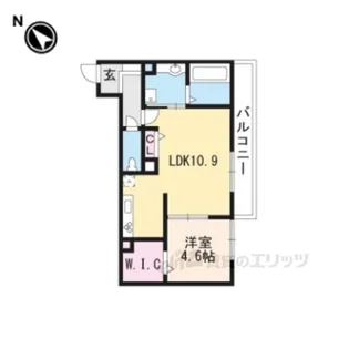 フラン苅原【2階】の間取り