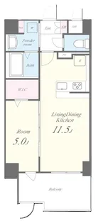 仮称)壬生御所ノ内町プロジェクト【1階】の間取り