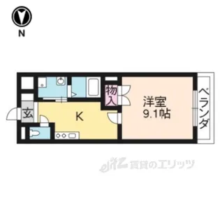 ForTheGod【5階】の間取り