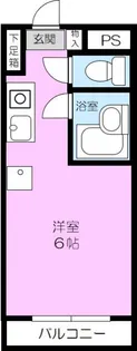 ジュネス新大宮【3階】の間取り