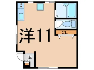 ウェル田園調布【1階】の間取り