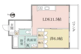 (シニア限定)ヘーベルヴィレッジ南浦和IV~春夏秋冬~【1階】の間取り