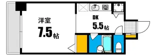 竹屋町原野ビル【2階】の間取り