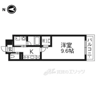 ソレイユ本願寺【3階】の間取り