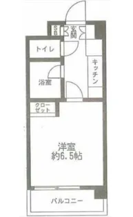 悠々コート西蒲田【3階】の間取り