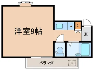 丸勝甲子園ビル【3階】の間取り