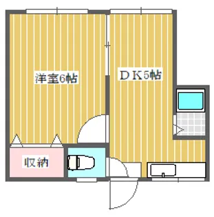 大森荘【1階】の間取り