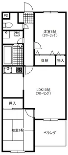 HIJIC COURT国立【3階】の間取り