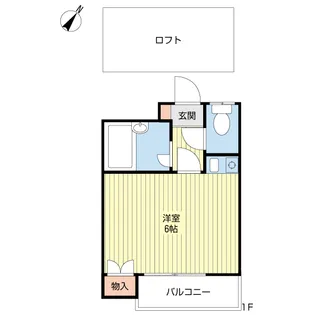 コーポヒロ【2階】の間取り