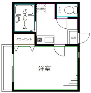 グリーンヴァレイ【1階】の間取り