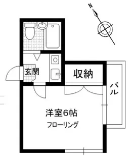 CASA BLANCA【1階】の間取り