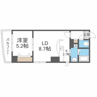 アリスマナーBLD【10階】の間取り