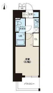 レオーネ南千住III【6階】の間取り