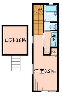 バーミープレイス蒲田III【2階】の間取り