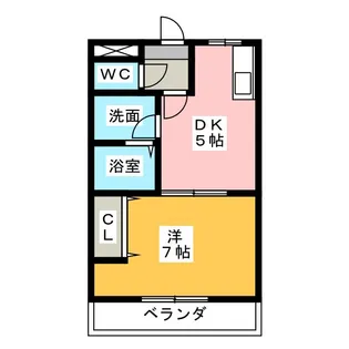 エストレラ大森【3階】の間取り