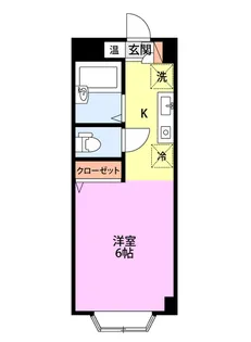 Lily-be笹口【2階】の間取り