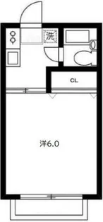 栄光ハイツA棟【2階】の間取り