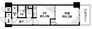ライオンズヒルズ横須賀浦賀【2階】の間取り