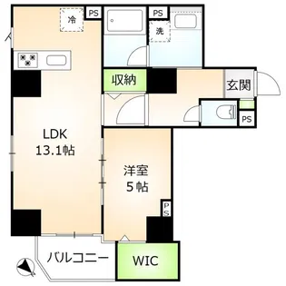 Axia Court早稲田【3階】の間取り