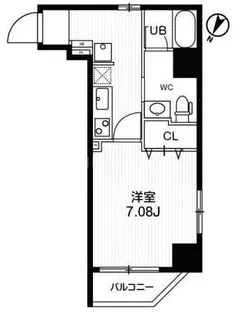 ブランセ森下【6階】の間取り