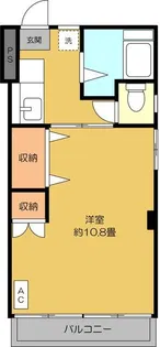 メゾン南千住I【2階】の間取り