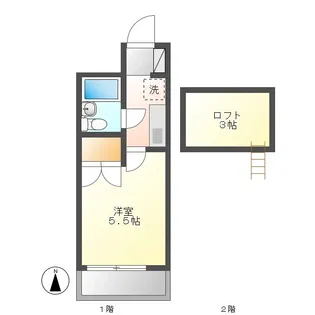第3アイビーマンション【2階】の間取り