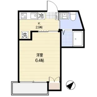 グレーシア幕張【3階】の間取り