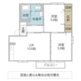 ステラ 弐番館【1階】の間取り