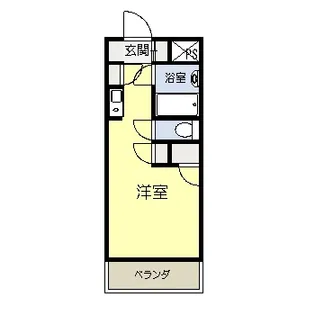ヒュ-マンアカデミ-ハウジングI【5階】の間取り