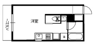 タックマンション宝町【3階】の間取り