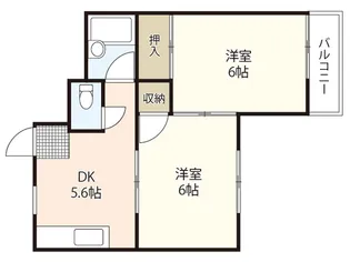 椿本ビル【3階】の間取り
