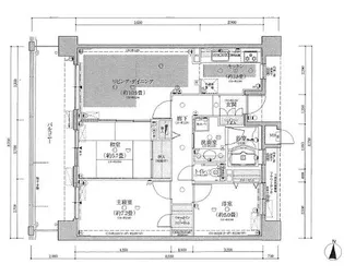 アパガーデン東鷲宮【6階】の間取り