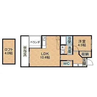 yushinaAP【1階】の間取り