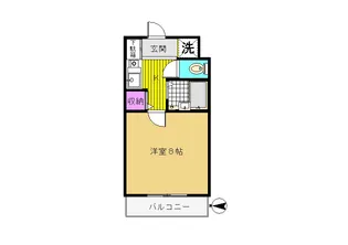 コーポドマーニ【3階】の間取り
