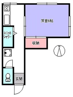 東京都豊島区千早2【アパート】の間取り