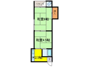 池澤文化【2階】の間取り