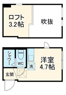 セレン長津田【2階】の間取り