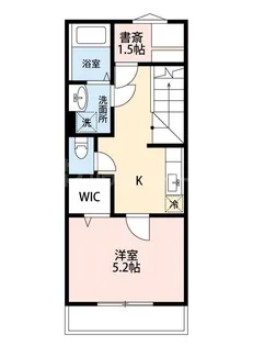 メルディア野田A【2階】の間取り