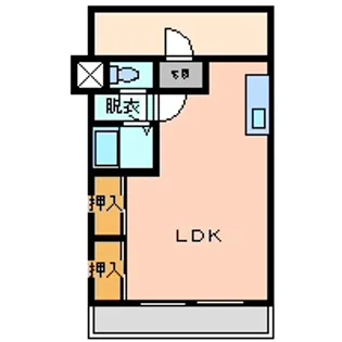 エコノプラザ熊倉【3階】の間取り