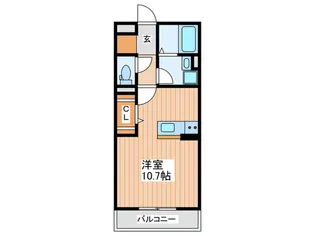 オ-シャンコ-トT【2階】の間取り