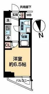 ARCOBALENO MUSASHIKOYAMA【4階】の間取り