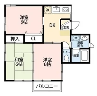 新潟県新潟市秋葉区山谷町1【アパート】の間取り