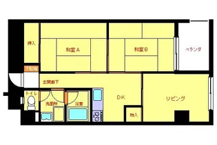 石黒本館ビル【2階】の間取り