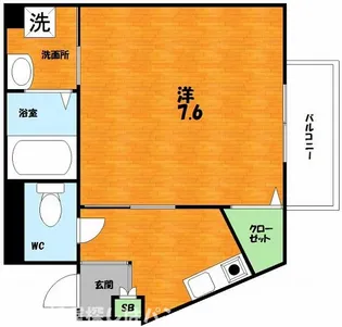 ノーブルコート【2階】の間取り